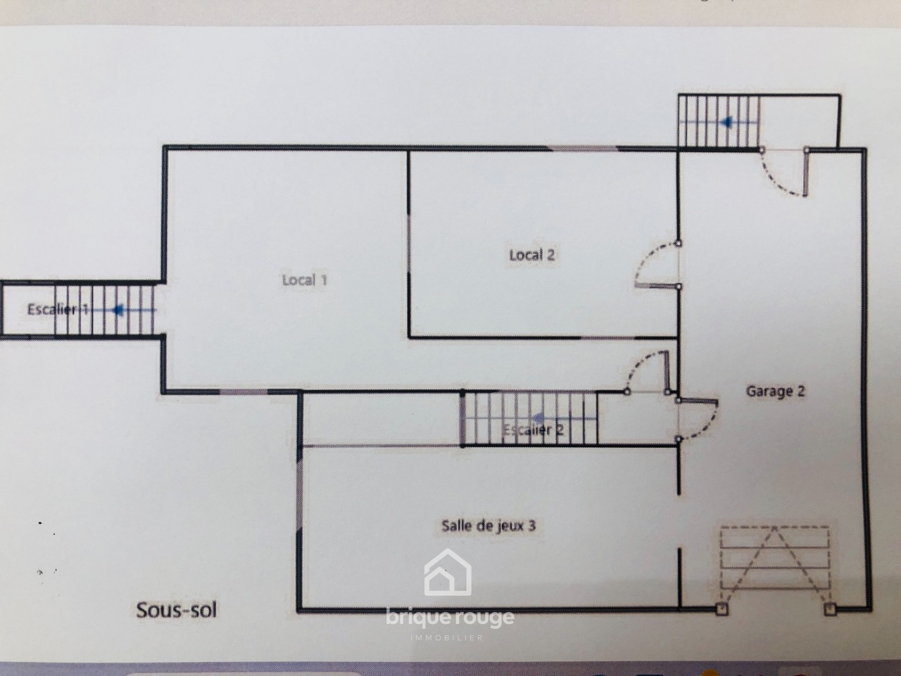 Plain pied individuel et familial avec 5 chambres et jardin Photo 9 - Brique Rouge Immobilier