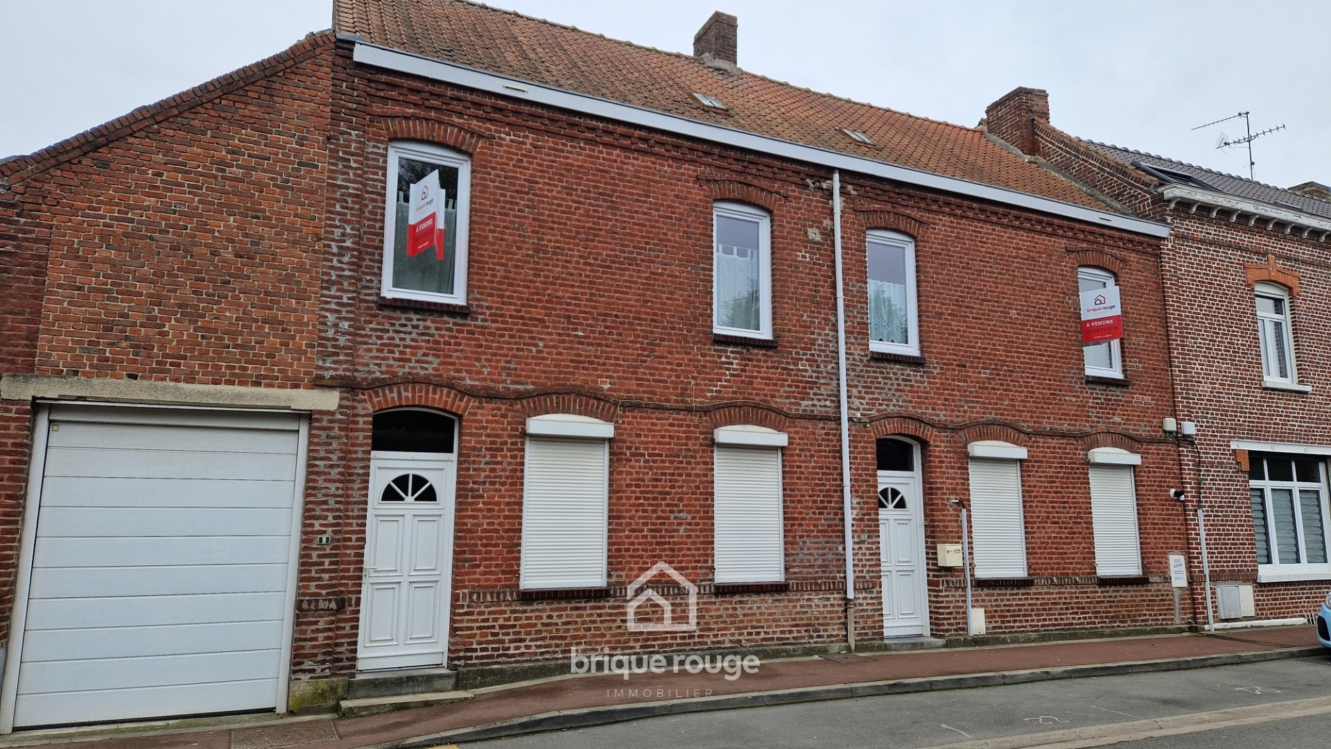 Grande maison familiale  renover centre village des weppes Photo 1 - Brique Rouge Immobilier