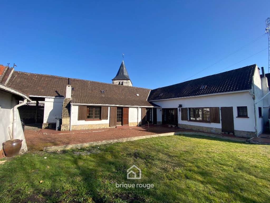 Ancien corps de ferme sur 1300m constructibles Photo 1 - Brique Rouge Immobilier