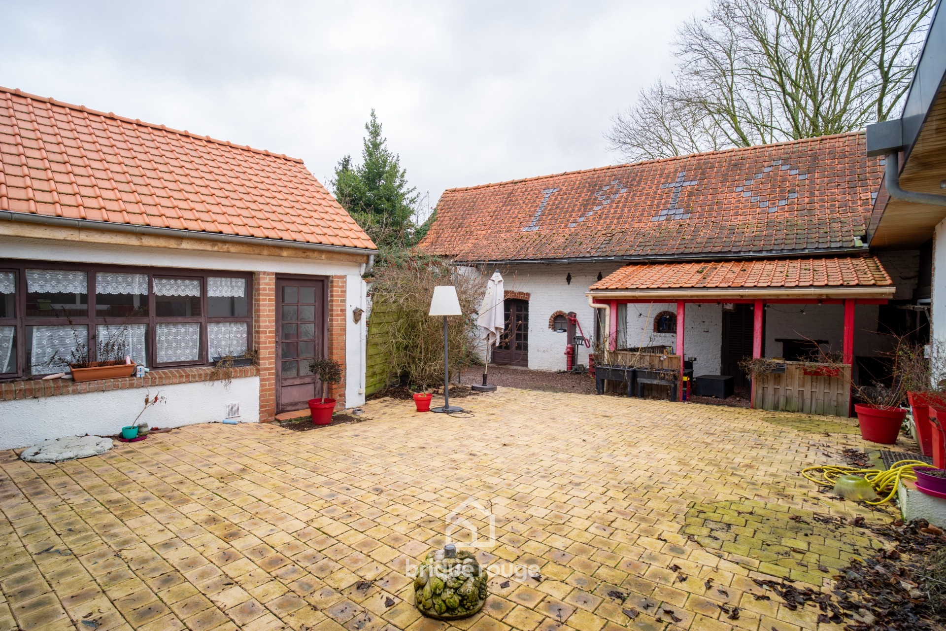 Exclusivite   superbe ferme au carre situee  attiches Photo 2 - Brique Rouge Immobilier