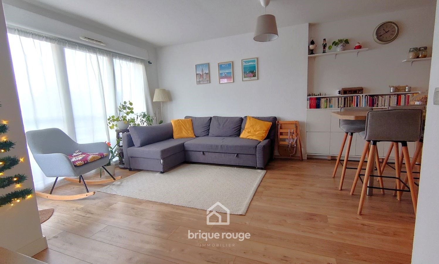 Appartement t3 coup de coeur avec terrasse et parking Photo 3 - Brique Rouge Immobilier